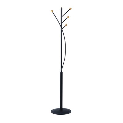 Kapstok MAUL Aura staand 180cm 4 haken zwart