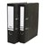 Ordner Qbasic A4 50mm karton zwart gewolkt