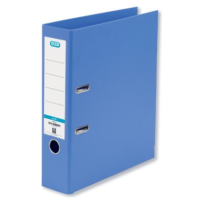 Classeur à levier Elba Smart Pro+ A4 80mm PP bleu clair