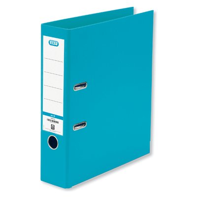 Classeur à levier Elba Smart Pro+ A4 80mm PP turquoise