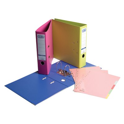 Ordner Elba Smart Pro+ A4 80mm PP assorti