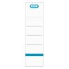 Rug-insteekkaart Elba Rado breed 54x190mm wit 10 stuks foto