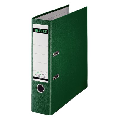 Classeur à levier Leitz 1010 180° A4 80mm PP vert
