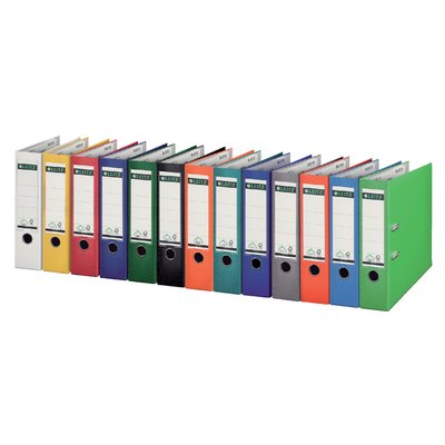 Classeur à levier Leitz 1010 180° A4 80mm PP vert