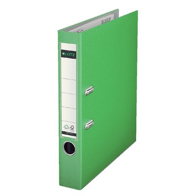 Classeur à levier Leitz 1015 180° A4 50mm PP vert clair