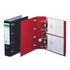 Ordner Elba Rado Plast 75mm bank 2 mechanieken zwart PVC foto