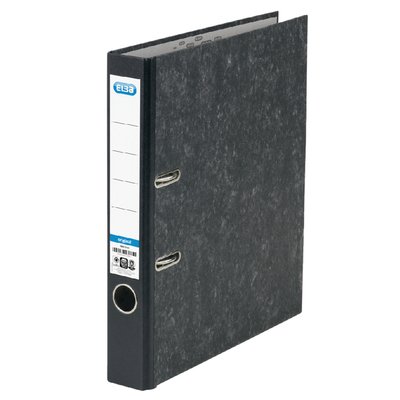 Ordner Elba Smart Original A4 50mm karton zwart gewolkt