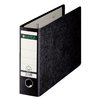 Classeur à levier Leitz A4 paysage 77mm carton noir marbré Photo