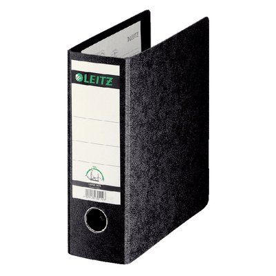 Ordner Leitz 1075 180° 77mm karton A5 recht zwart