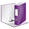 Ordner Leitz Wow 180° gelamineerd 80mm A4 paars foto