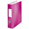 Ordner Leitz WoW 180° gelamineerd 80mm A4 roze foto