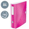 Ordner Leitz WOW active 180° 80mm PP A4 roze foto