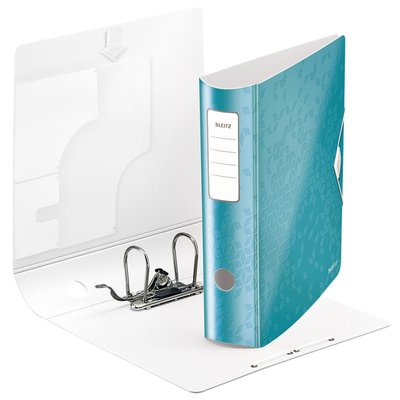 Classeur à levier Leitz WOW Active 180° A4 80mm PP menthe