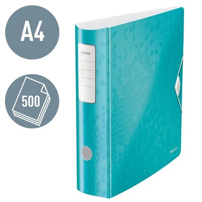 Classeur à levier Leitz WOW Active 180° A4 80mm PP menthe