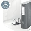 Ordner Leitz WOW active 180° 80mm PP A4 paars foto