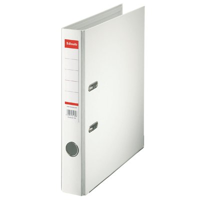 Classeur à levier Esselte Vivida N°1 A4 50mm PP blanc