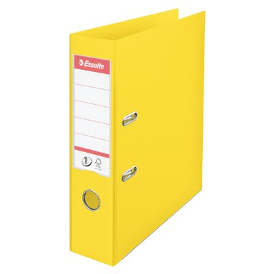 Classeur à levier Esselte Vivida N°1 A4 75mm PP jaune