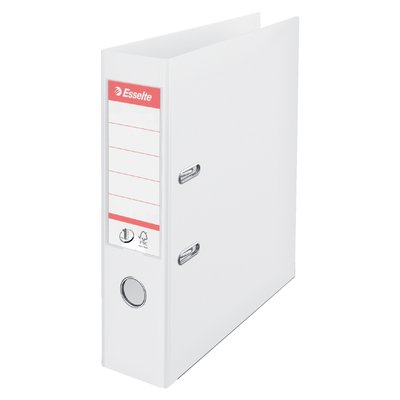 Classeur à levier Esselte Vivida N°1 A4 75mm PP blanc