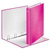 Classeur Leitz WOW A4 maxi 4 anneaux méc-D 25mm rose Photo