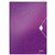 Chemise à élastique Leitz WOW A4 3 rabats PP violet