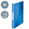 Classeur Leitz WOW A4 2 anneaux méc- O 25mm PP bleu Photo