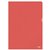 Insteekmap L-model Esselte standaard A4 0.11mm PP rood 100 stuks