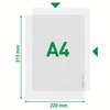 Insteekmap L-model Leitz Premium copy safe 0.17mm PP A4 transparant 100 stuks foto