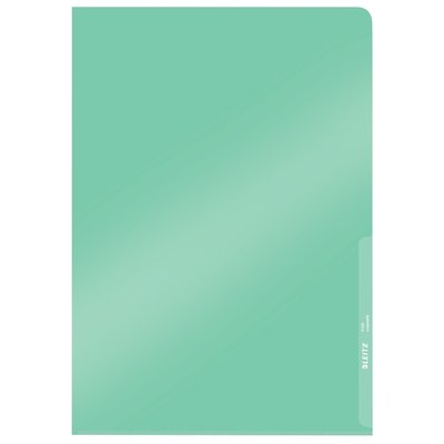 Pochette modèle L Leitz Premium Copysafe A4 PVC 0,15mm vert 100 pièces