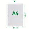Pochette Leitz Premium Copy safe A4 PP 0,13mm transparent 100 pièces Photo