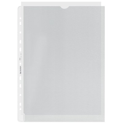 Showtas Leitz Premium links open 0.13mm PP A4 transparant 100 stuks