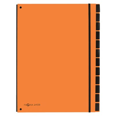 Sorteermap Pagna Trend A4 12 tabs oranje