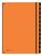 Sorteermap Pagna Trend A4 12 tabs oranje