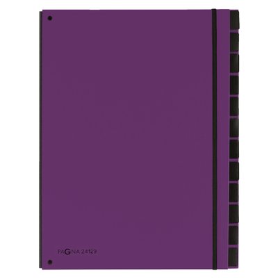 Sorteermap Pagna Trend A4 12 tabs lila