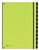 Sorteermap Pagna Trend A4 12 tabs appelgroen
