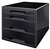 Ladenblok Leitz WOW CUBE A4 maxi 4 laden zwart