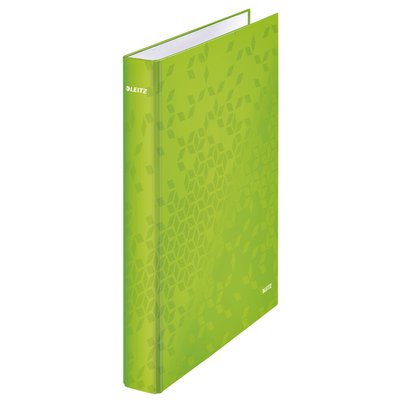 Classeur Leitz WOW A4 Maxi 2 anneaux méc-D 25mm vert