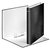 Classeur Leitz WOW A4 Maxi 2 anneaux méc-D 25mm noir