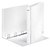 Ringband Leitz WOW A4 maxi 4-rings D-mechaniek 25mm wit