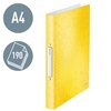 Classeur Leitz WOW A4 2 anneaux méc-O 25mm PP jaune Photo