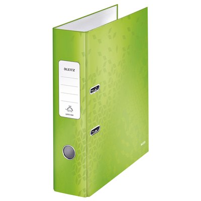 Classeur à levier Leitz WOW 180° A4 80mm laminé vert