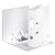 Classeur à levier Leitz WOW 180° A4 80mm laminé blanc