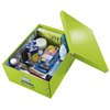 Opbergdoos Leitz Click & Store WOW groot 369x200x482mm groen foto