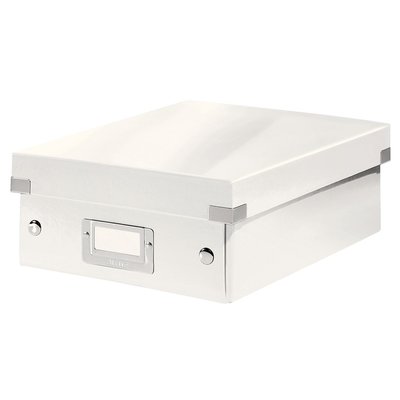 Sorteerbox Leitz WOW Click & Store 220x100x282mm gerecycled karton wit