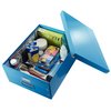Opbergdoos Leitz Click & Store WOW groot 369x200x482mm blauw foto