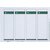 Rug-insteekkaart Leitz breed 56x190mm wit 100 stuks