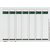Etiquette dorsale Leitz Smal/courte 31x190mm à insérer blanc 175 pièces