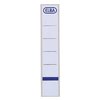 Rugetiket Elba smal 34x190mm zelfklevend wit/blauw 10 stuks foto