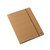 Sorteermap Kraft Line A4 6 tabbladen bruin