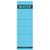 Etiquette dorsale Leitz Large/courte 62x192 adhésive bleu 10 pièces