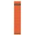 Rugetiket Leitz breed/lang 62x285mm zelfklevend rood 10 stuks